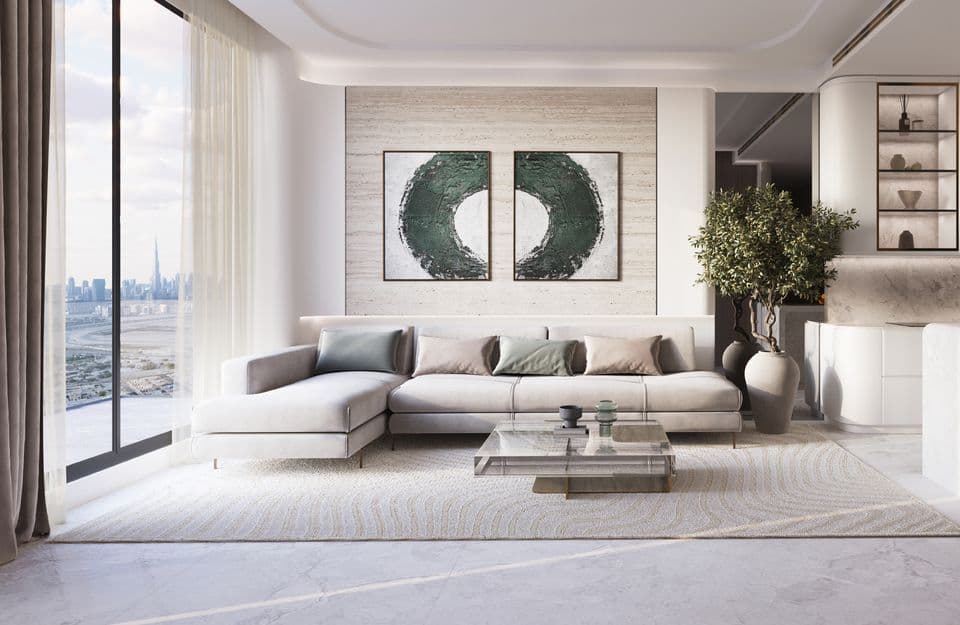 Photograph 2 of 9 of an apartment in Al Jaddaf.