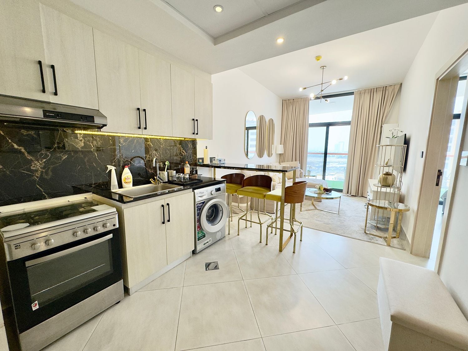 Photograph 4 of 10 of an apartment in Al Jaddaf.