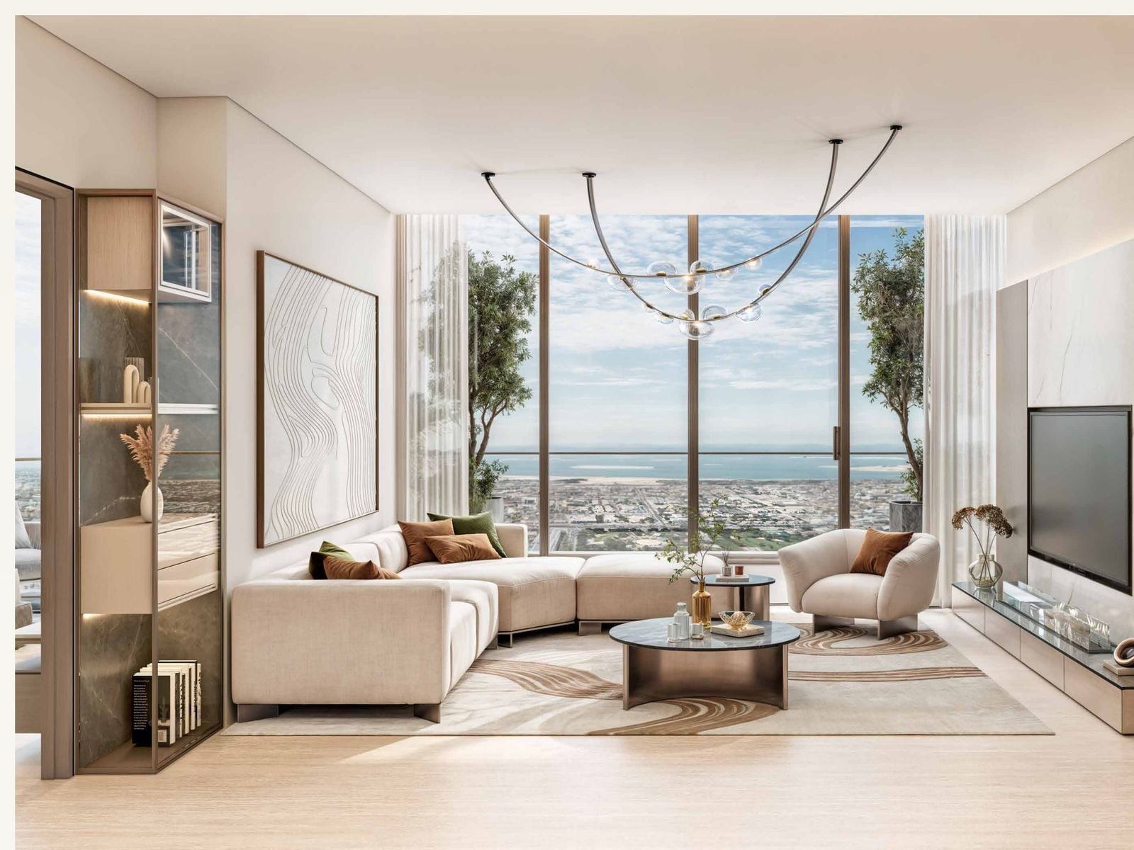 The main photograph of an apartment in Dubai.