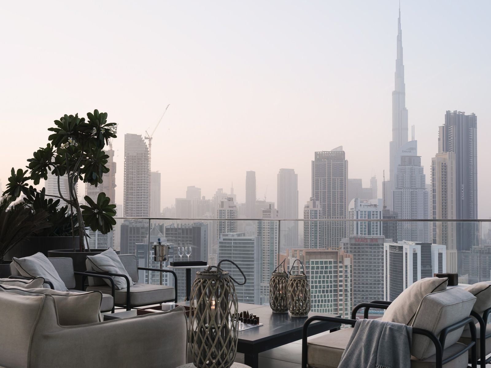 The main photograph of a penthouse in Dubai.